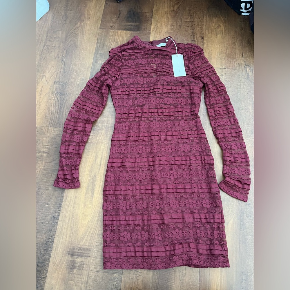 NWT Lush Clothing Lace Mini Dress
